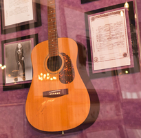 Janis Joplin Guitar and Signed Death Certificate